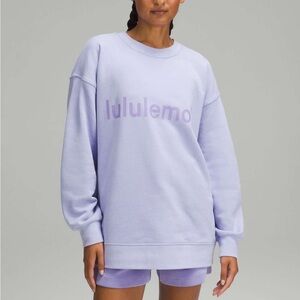 LULULEMON LILAC CREWNECK